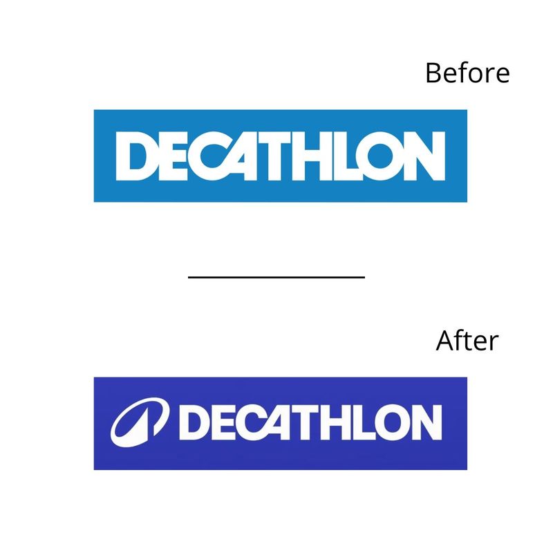 Il nuovo marchio Decathlon, rebranding