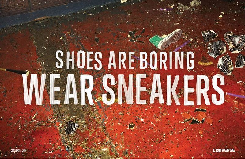 Converse campaign, Anomaly